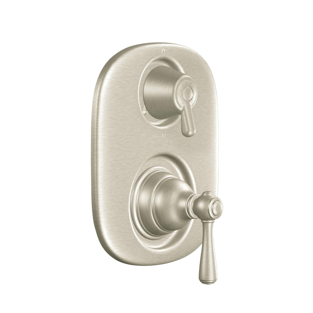 MOEN Kingsley T4111BN Two Handle Moentrol Valve Trim Kit in Brushed Nickel (Valve Not Included)