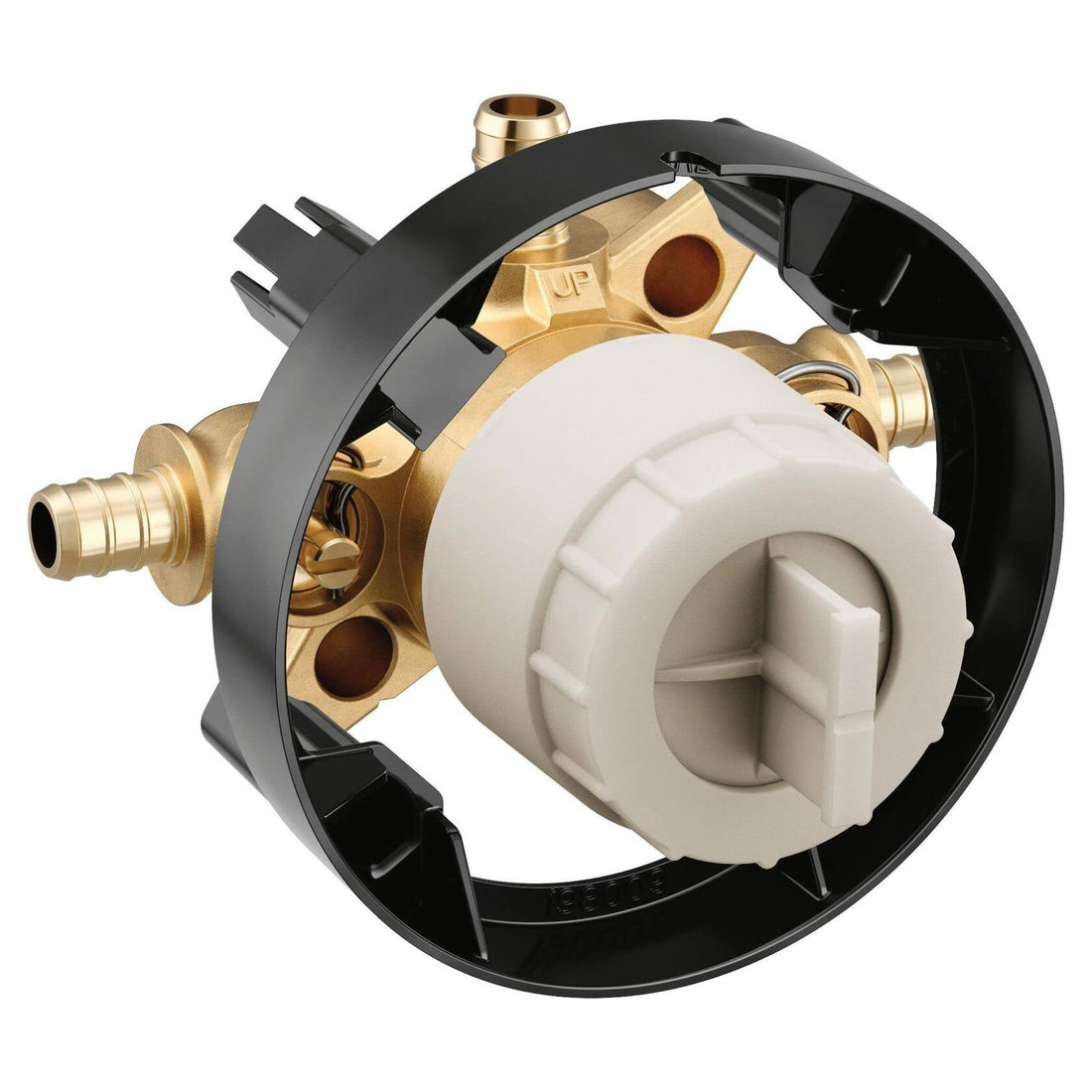 MOEN U130XS M-CORE 3-Port Shower Mixing Valve with Crimp Ring PEX Connections and Stops