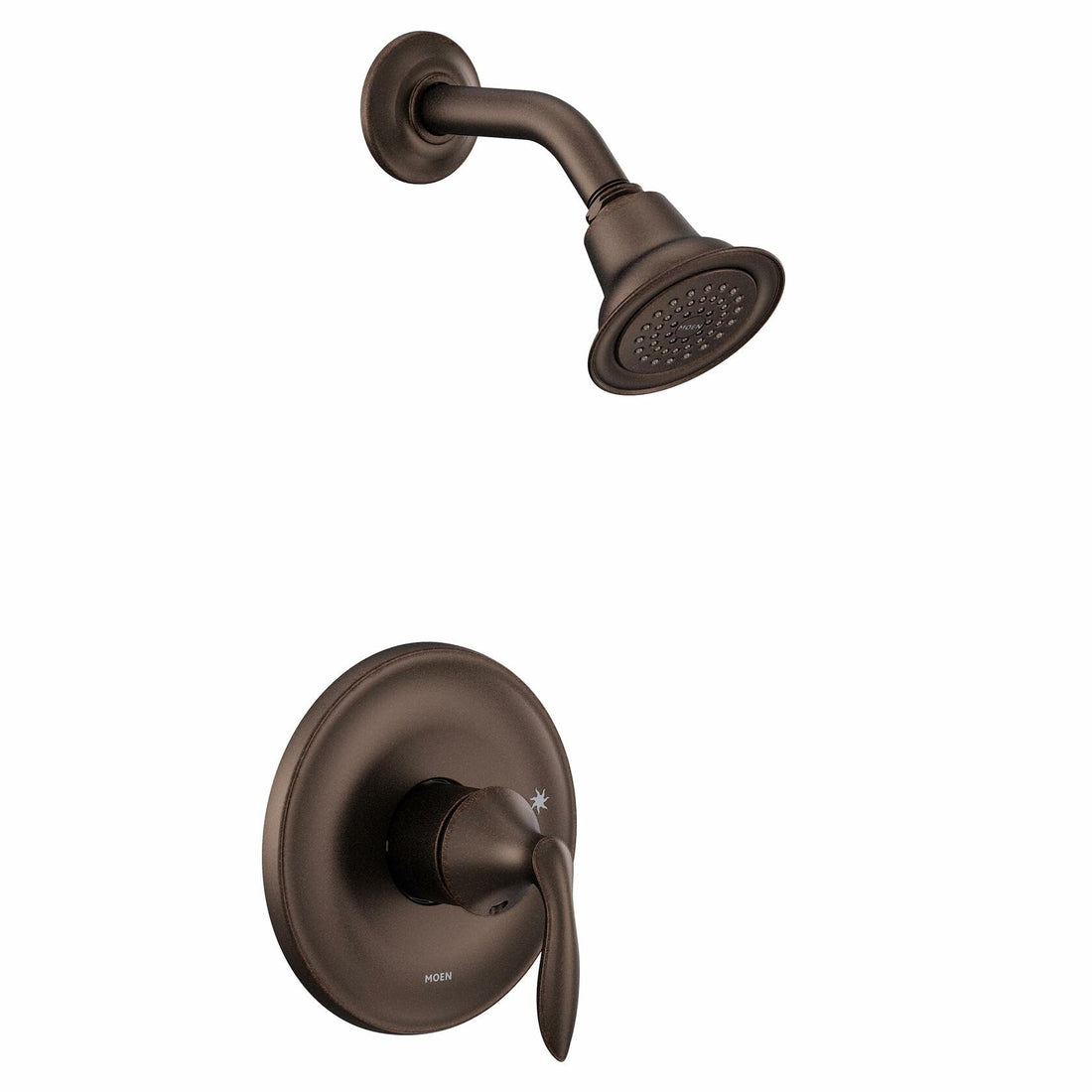 MOEN Eva UT2132EPORB M-CORE 2-Series 1-Handle Shower Trim Kit in Oil Rubbed Bronze (Valve Required)