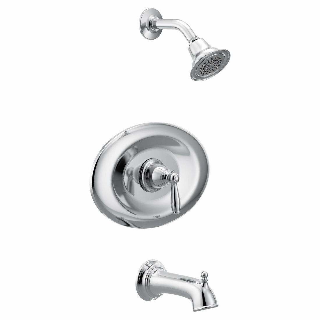 MOEN Brantford T2157EP Posi-Temp Eco-Performance Tub and Shower Trim Kit in Chrome (Valve Required)