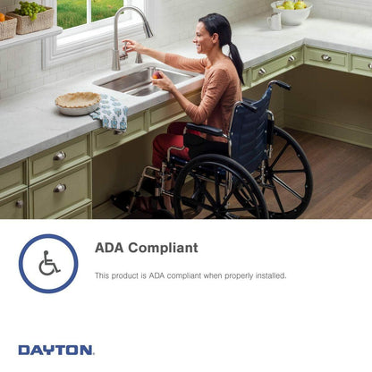 Elkay GE12521 Dayton 25&quot; Drop In Single Basin Kitchen Sink in Stainless Steel