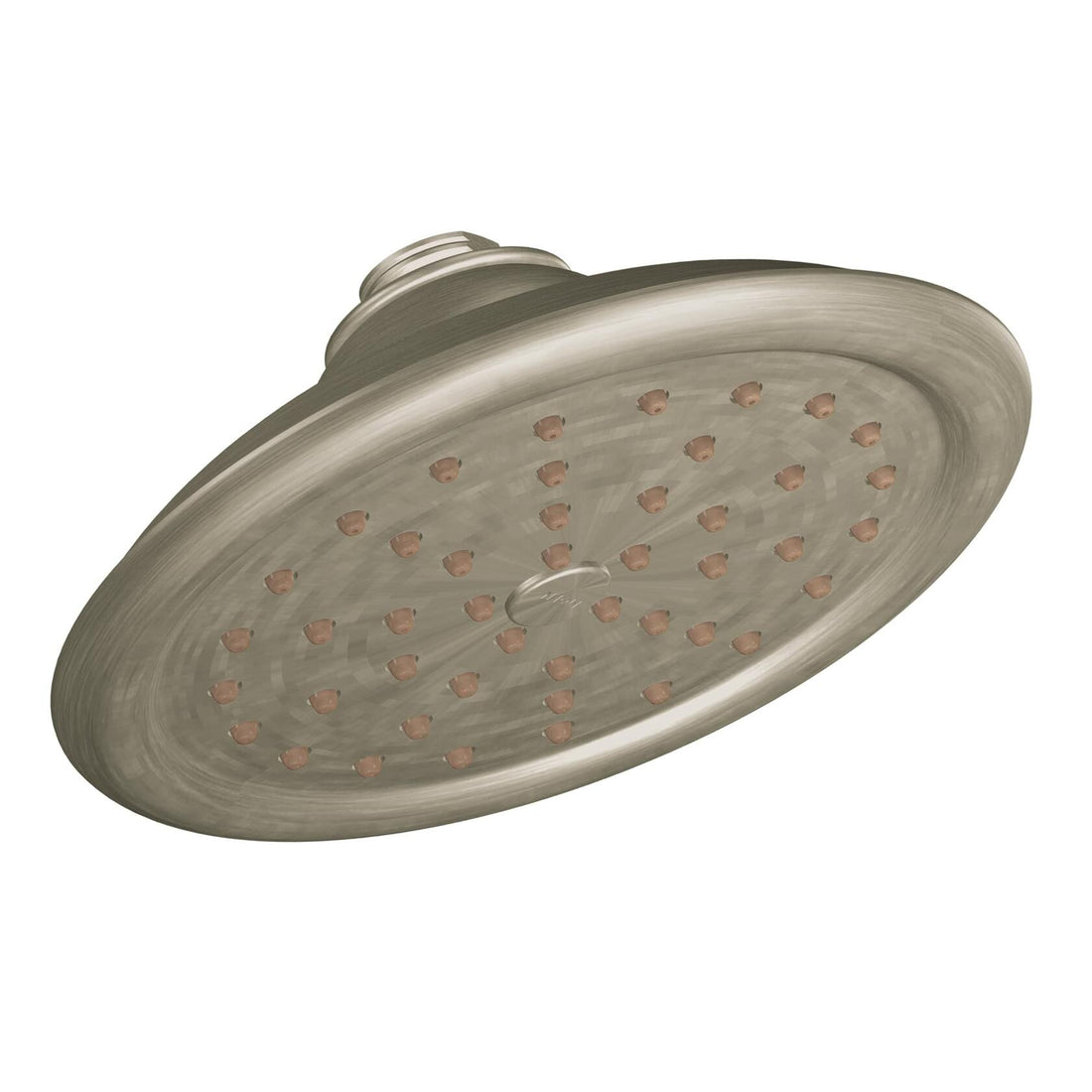 MOEN ExactTemp S6310BN 7-Inch Single Function Rain Shower Showerhead in Brushed Nickel