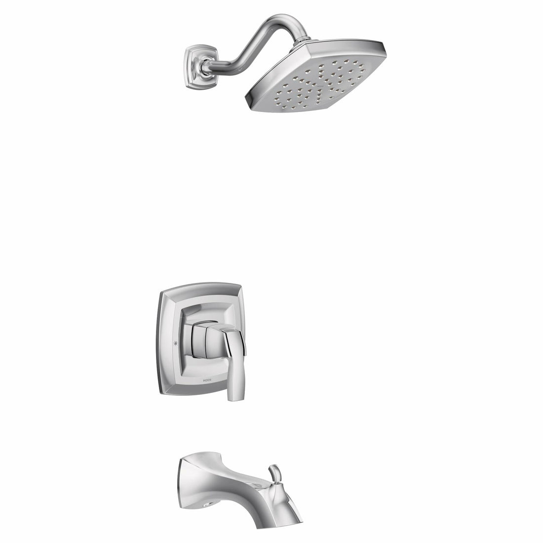 MOEN Voss UT3693EP M-CORE 3-Series 1-Handle Eco-Performance Tub and Shower Trim Kit in Chrome (Valve Required)