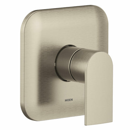 MOEN Genta LX UT2471BN M-CORE 2-Series 1-Handle Shower Trim Kit in Brushed Nickel (Valve Not Included)
